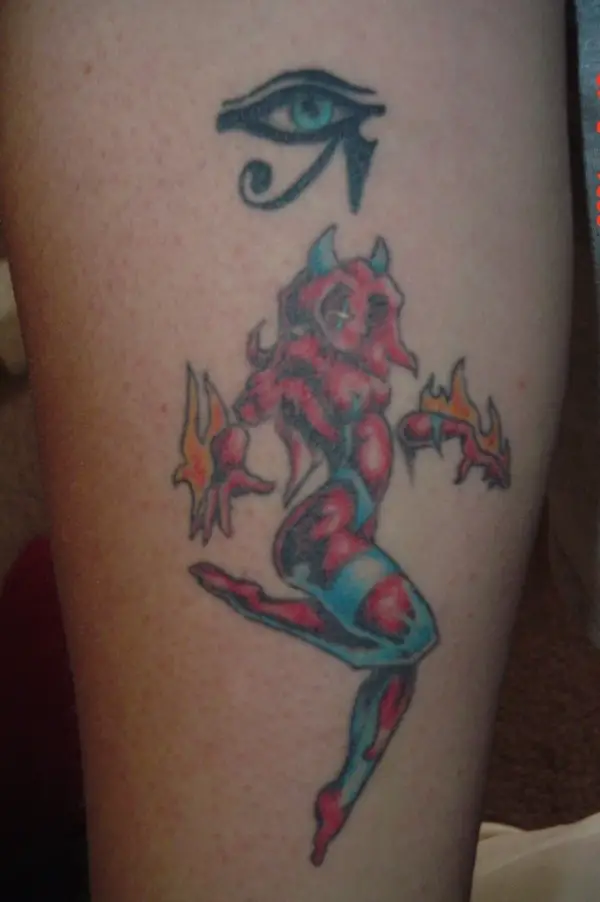 Color Demon Tattoo