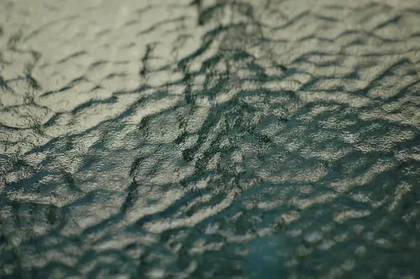 Water Flow Glass Texture