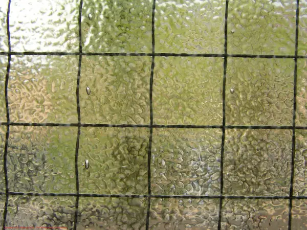 Wire Mesh Glass Texture