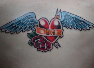 30 Awe-Inspiring Heart With Wings Tattoos