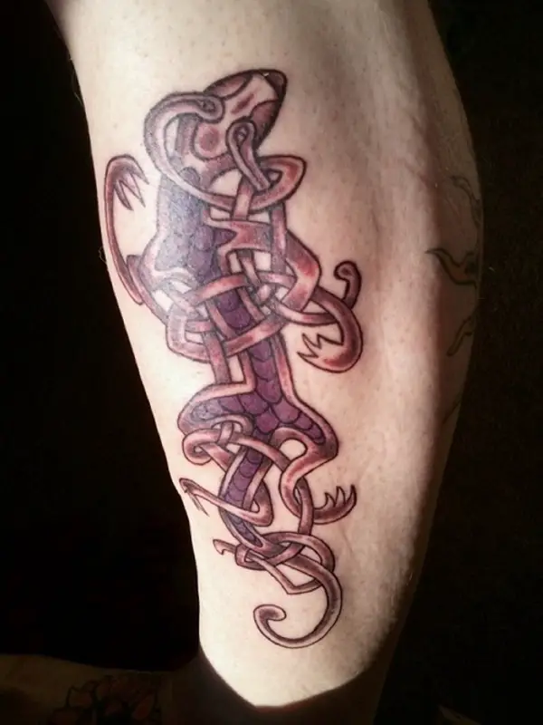 Celtic Knot Gecko