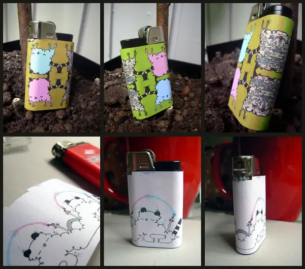 Different Faces Lighters