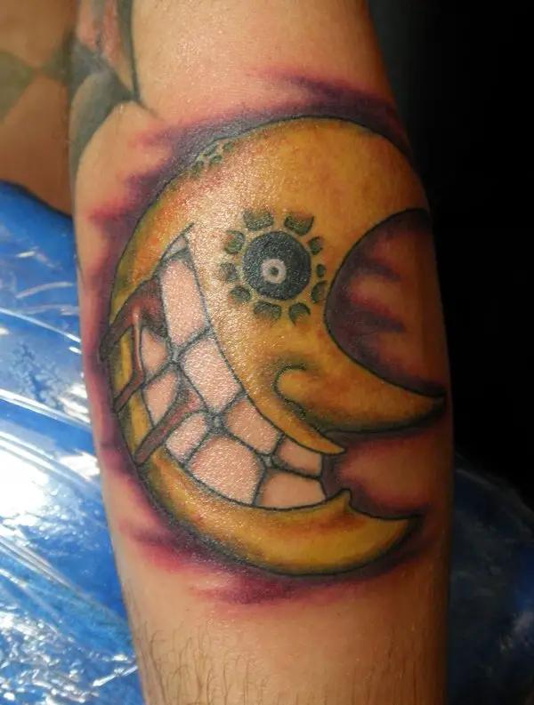 Soul Eater Moon Tattoo