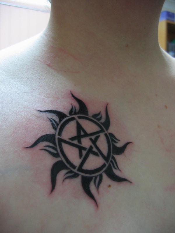 Supernatural Moon Tattoo