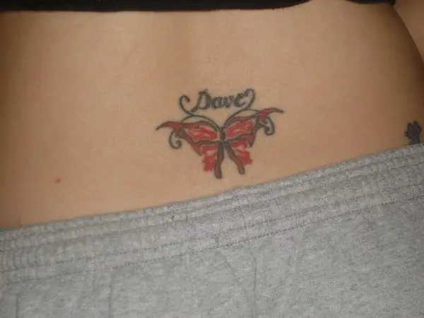 Dave name Tattoo