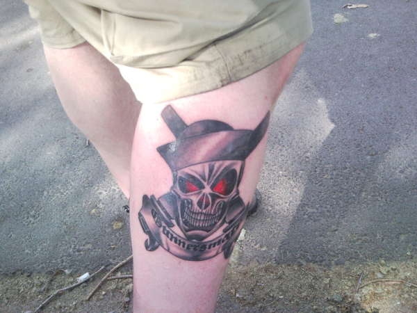 US Navy Gunnersmate Tattoo