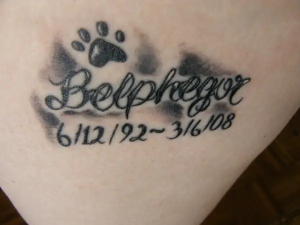 Belphegor Memorial Tattoo