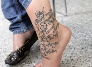 20 Nice Serenity Prayer Tattoo Designs