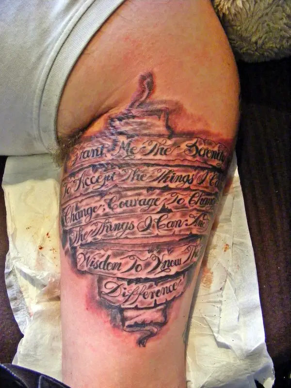 101 Best Serenity Prayer Tattoo Ideas You Have To See To Believe  Outsons