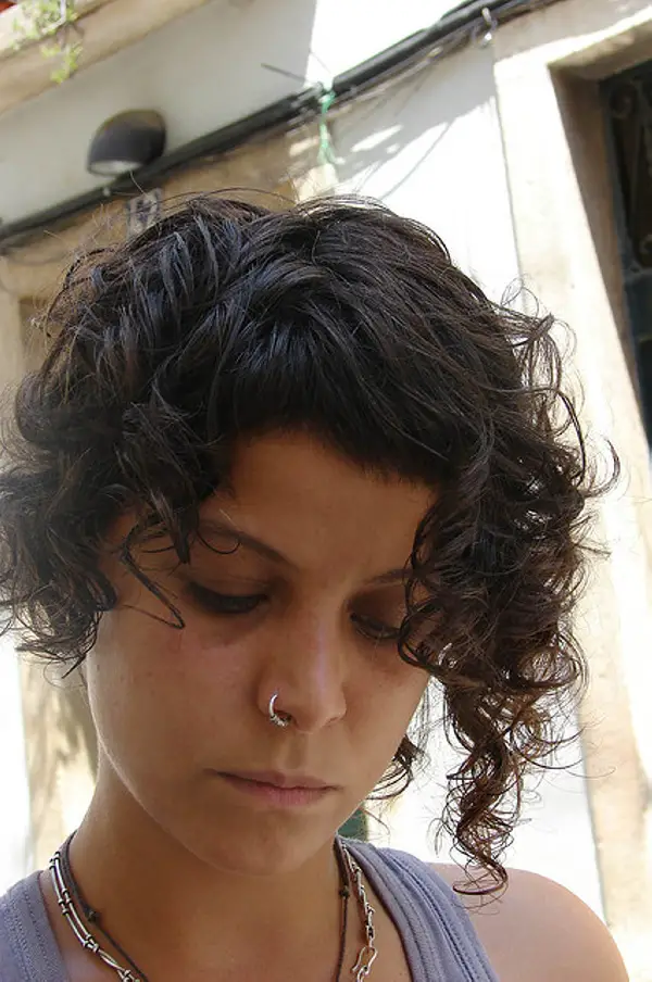 Haircut Curly Front