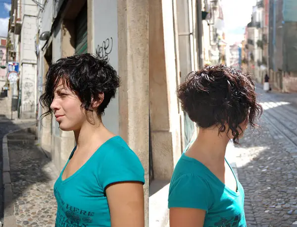 Short Haircuts For Curly Hair Design Press Collection Of