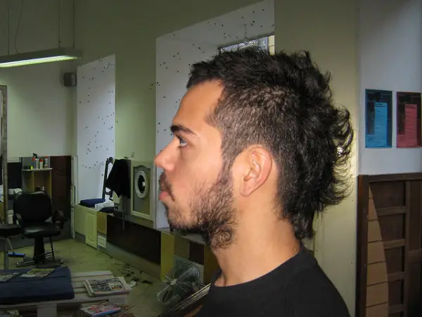 Man Haircut With Texture