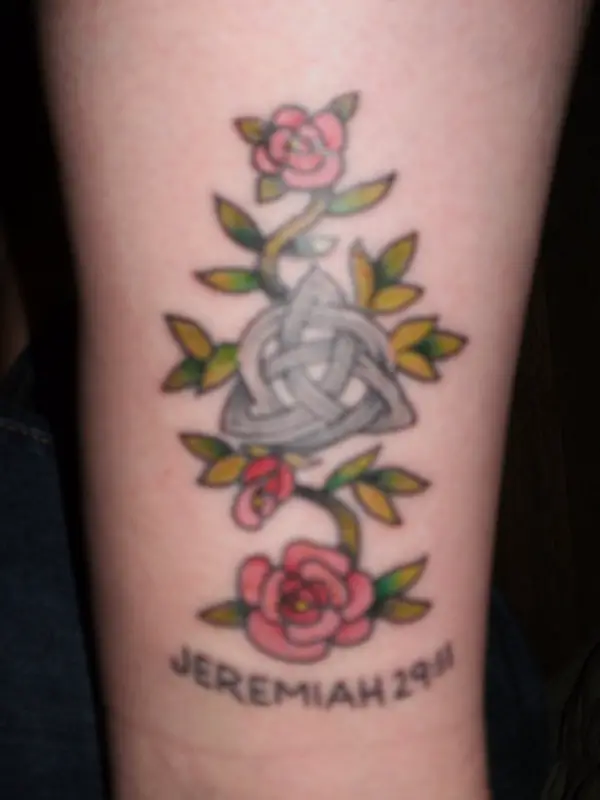 Celtic Rose Tattoo