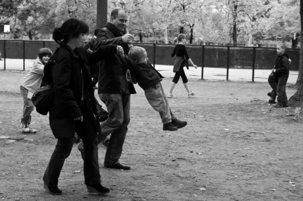 Children Playing At The Park