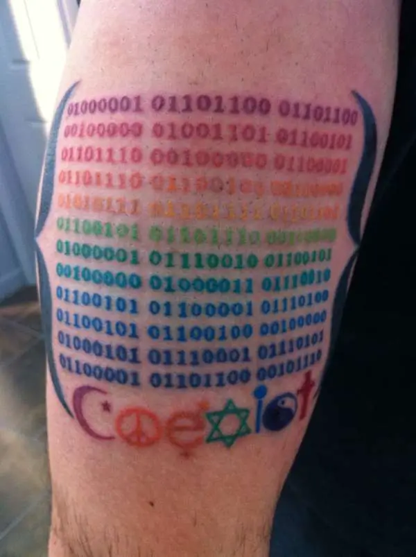 Binary Tattoo