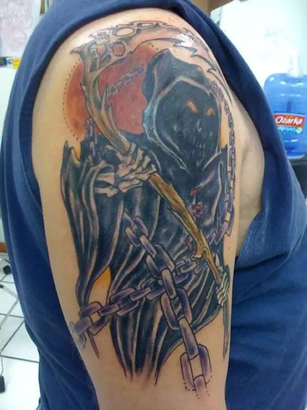 Grim Reaper With Cool Scythe