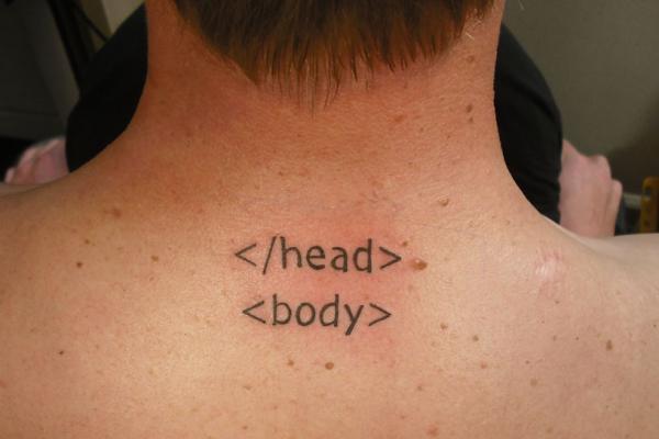 HTML Tattoo