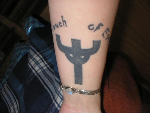 Judas Priest Cross Tattoo