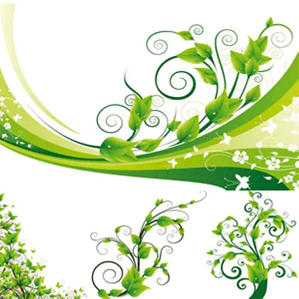 Fl Backgrounds 40 Fabulous Collections Design Press Green And White Abstract Fl