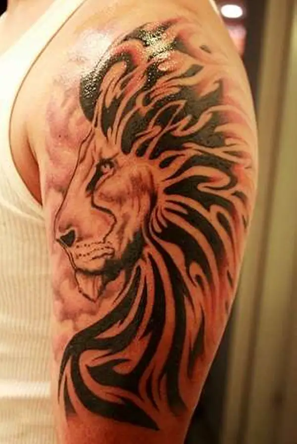 Lion Half Sleeve