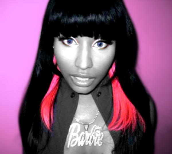 Nicki Minaj Black Pink Hair