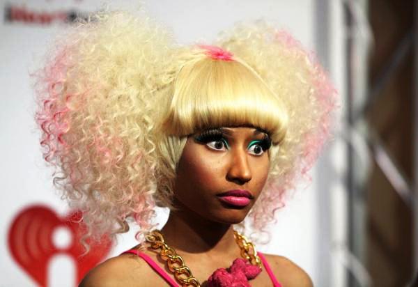 Nicki Minaj Centre Knot Hair