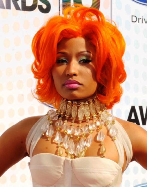 Nicki Minaj Orange Hair