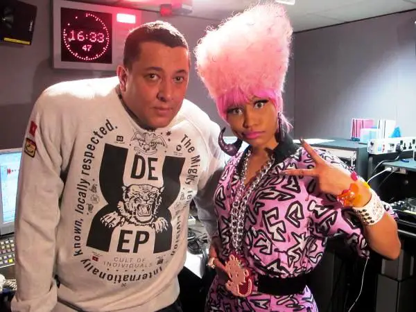 Nicki Minaj Standing Pink Hair