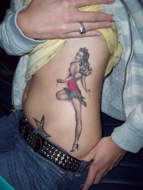 Pin Up Girl Tattoos 25 Attractive Collections Design Press 8922