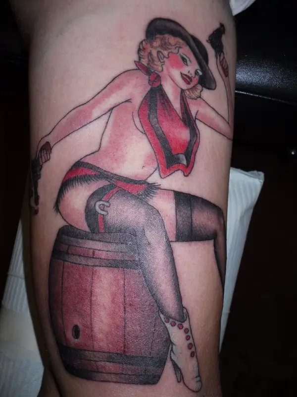 Pin Up Cowgirl