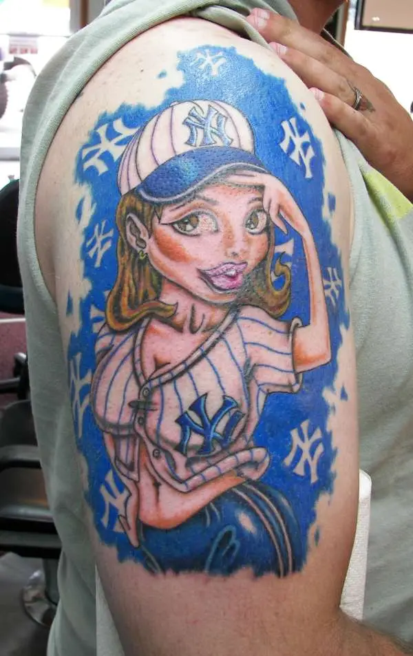 zombie pin up tattoo sailor