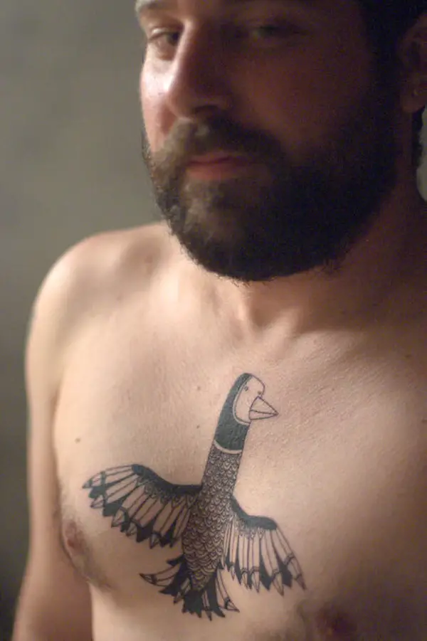 Chest Tattoo