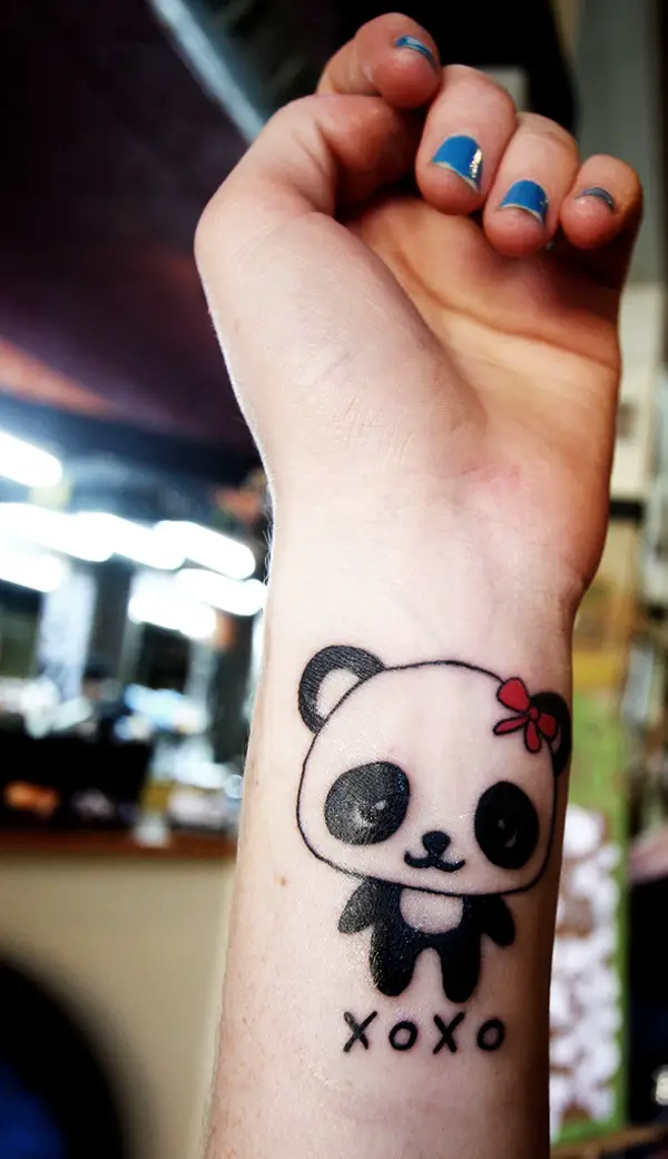 Pretty Panda Tattoo