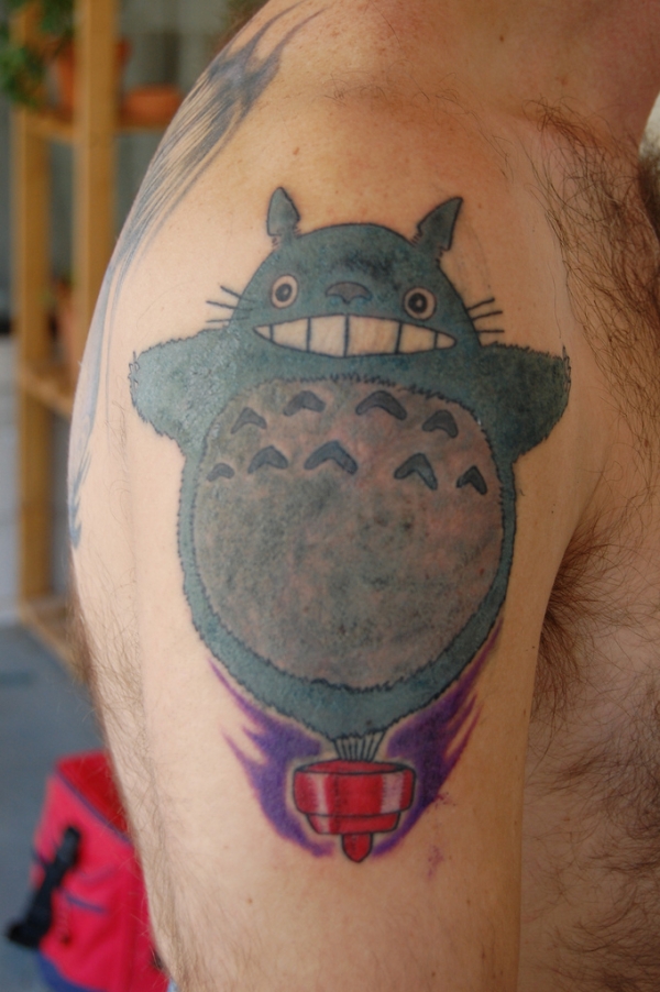 His Totoro Tattoo