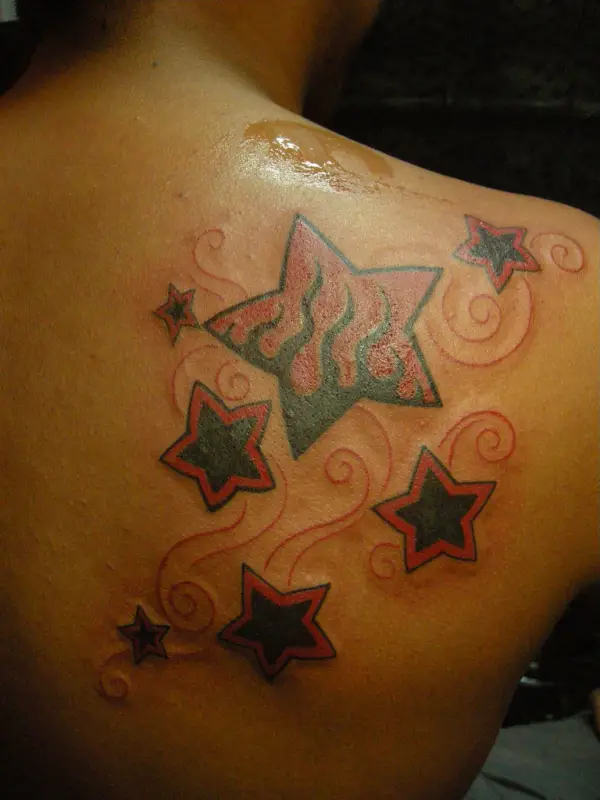 Shooting Star Tattoos - 25 Magical Collections | Design Press