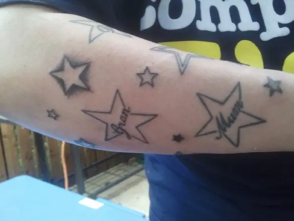 Falling Star Tattoo