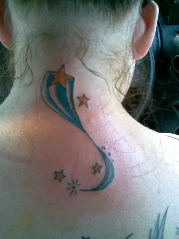 My Shooting Star Tattoo