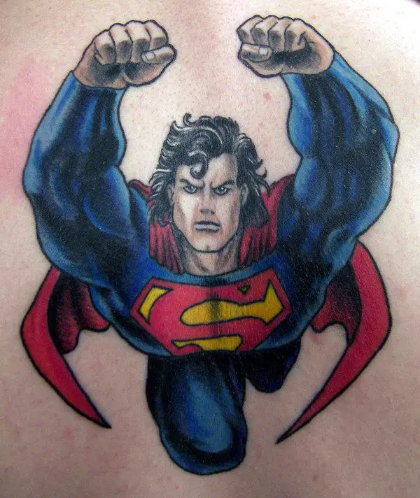 Superman Flying In Sky