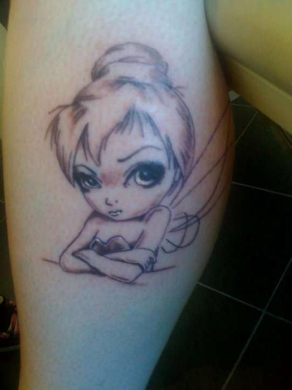 pinup tinkerbell tattoo｜TikTok Search