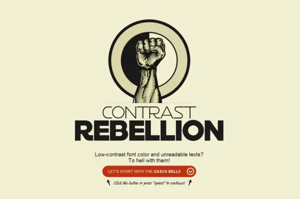 Contrast Rebellion