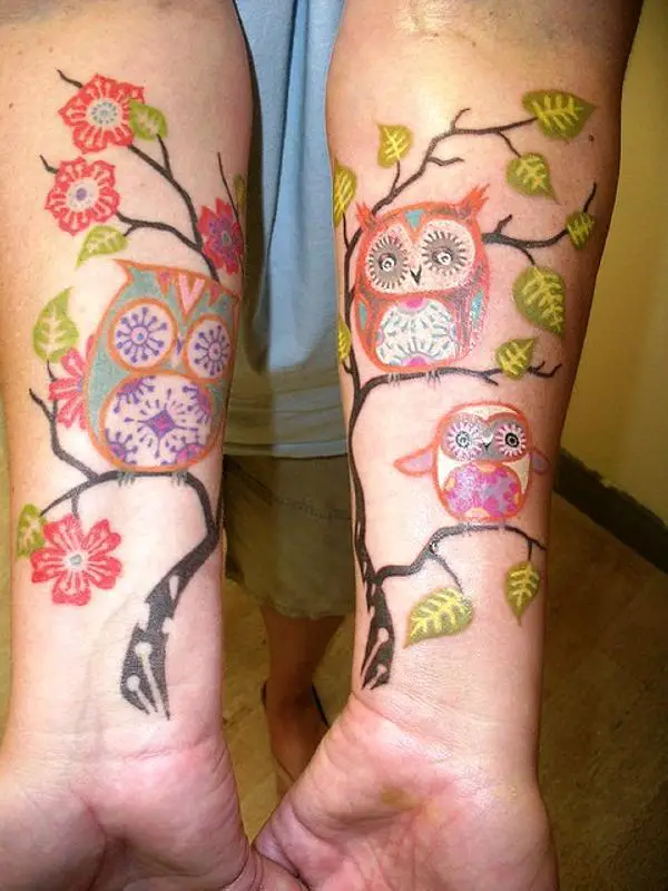 Owls Tattoo Ideas
