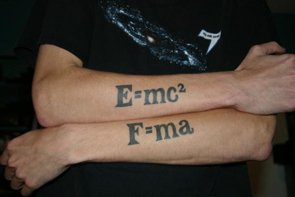 Physics Tattoo