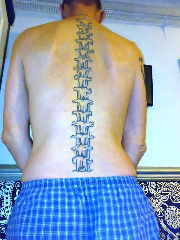 Spine Tattoo