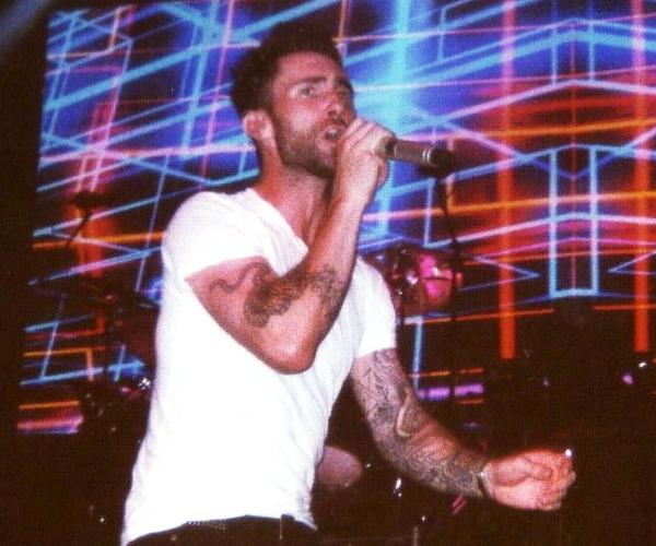 Adam Levine Singing