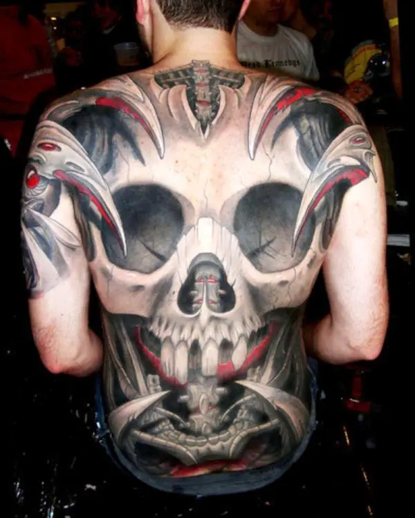 Skull Back Piece