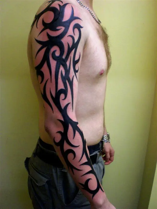 Top 15 Crazy Tribal Arm Tattoo Designs  Styles At Life