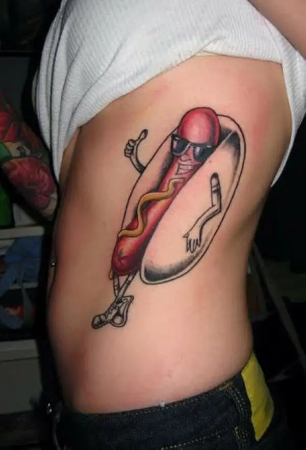 Got my leg tattooed  rfunny