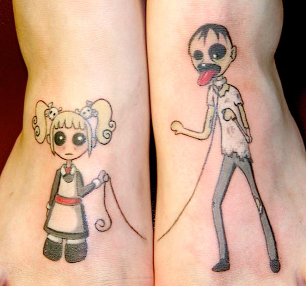 Pet Zombie Tattoo