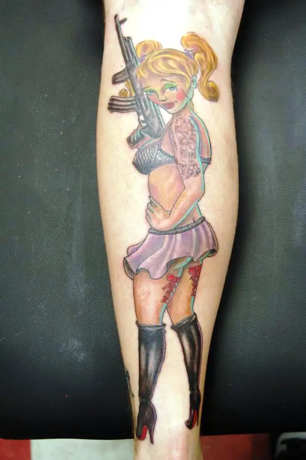 Gun Killer Tattoos 30