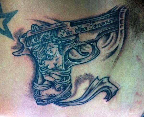 Gun Tattoo